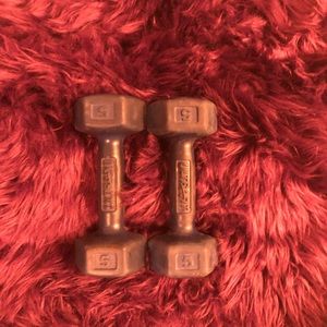 5 lb dumbbells (pair)